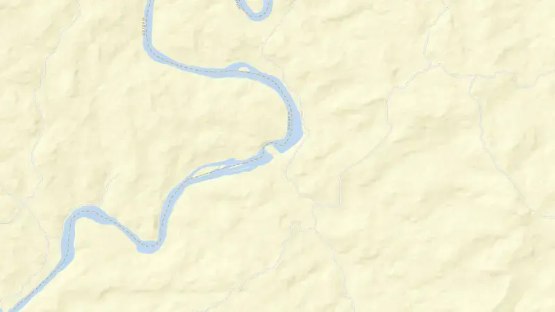 Road map of SAO ROQUE reservoir, Santa Catarina, Brazil