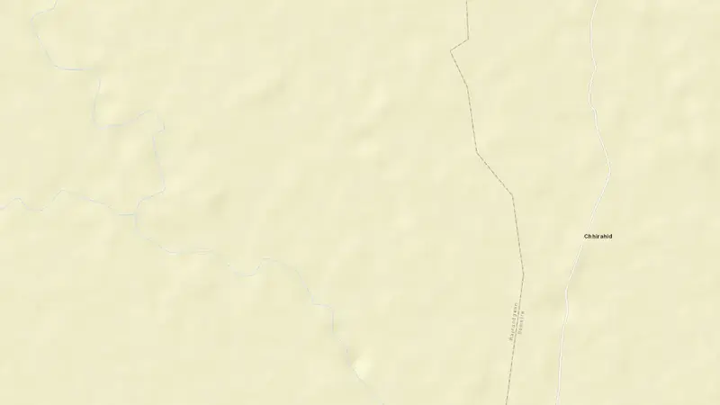 Road map of Dudhawa Dam reservoir, Chhattisgarh, India