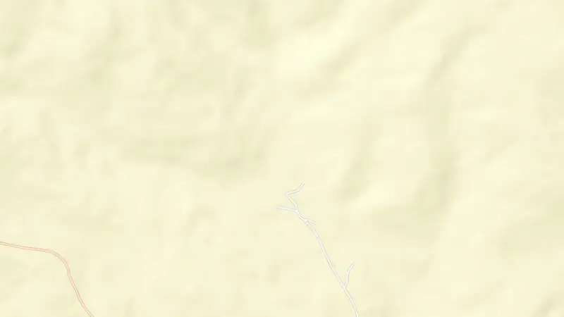 Road map of Belfort Dam reservoir, Eastern Cape, South Africa