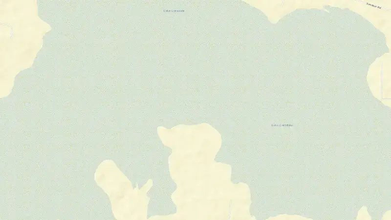 Road map of Lake Lonsdale reservoir, Victoria, Australia
