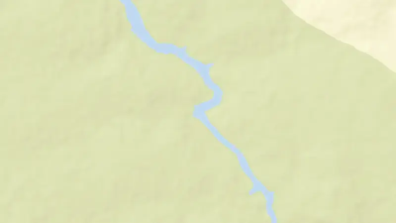 Road map of Serpentine Pipehead reservoir, Western Australia, Australia