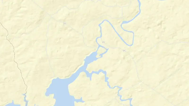 Road map of CURUA-UNA reservoir, Pará, Brazil