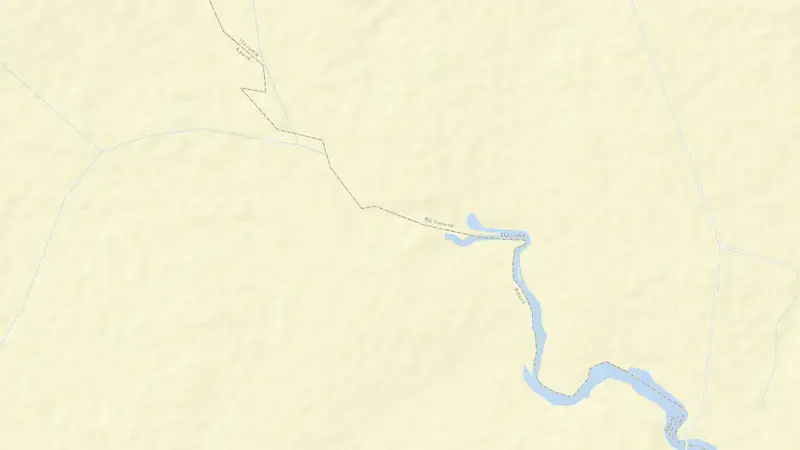 Road map of ESPORA reservoir, Goiás, Brazil