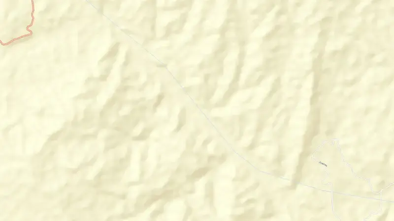 Road map of Punchiná reservoir, Antioquia, Colombia