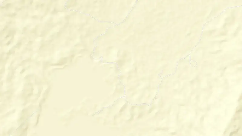 Road map of Urrá reservoir, Córdoba, Colombia
