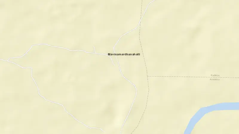 Road map of Jeedipalli Reservoir reservoir, Andhra Pradesh, India
