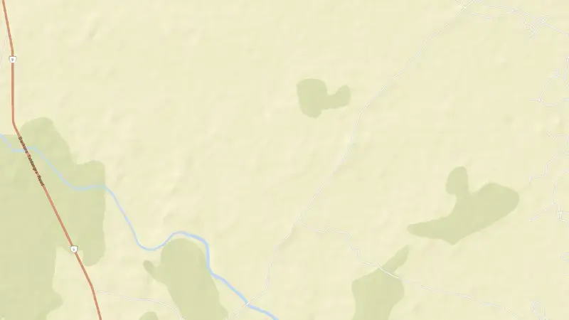 Road map of Kangsabati Dam reservoir, West Bengal, India