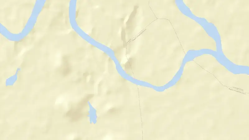 Road map of Madduvalasa Project reservoir, Andhra Pradesh, India