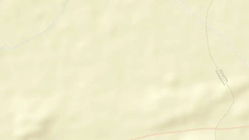 Road map of Marala Reservoir reservoir, Andhra Pradesh, India