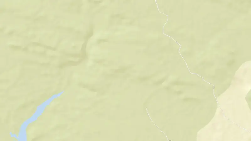 Road map of Pench Project (Totladoh Dam) reservoir, Maharashtra, India