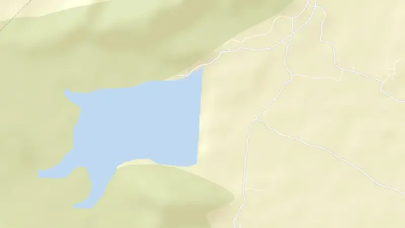 Road map of Sapua reservoir, Jharkhand, India