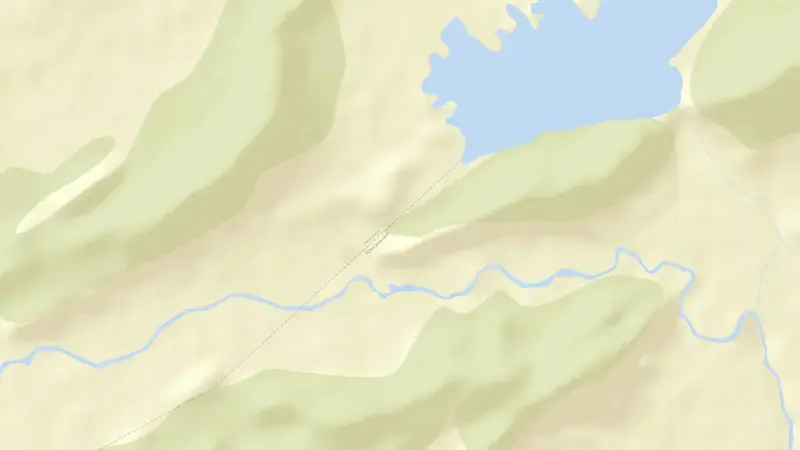 Road map of Tandava Reservoir reservoir, Andhra Pradesh, India