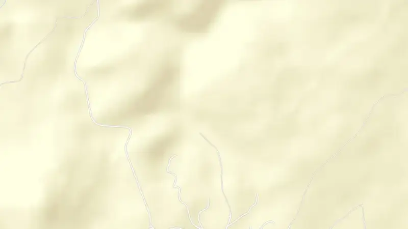 Road map of Azibo reservoir, Bragança, Norte, Portugal