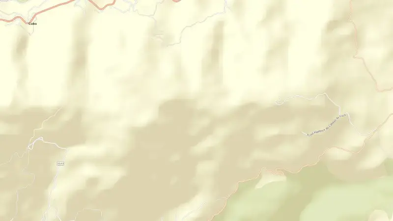 Road map of Ermal reservoir, Braga, Norte, Portugal