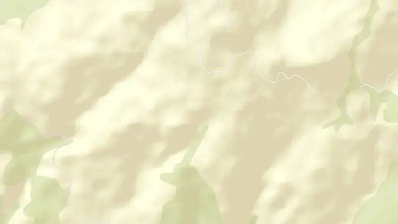 Road map of Salamonde reservoir, Braga, Norte, Portugal