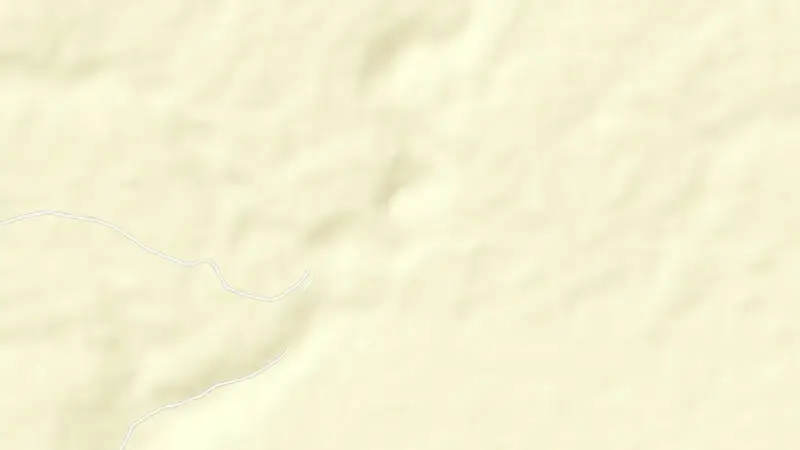 Road map of Gamka Dam reservoir, Western Cape, South Africa