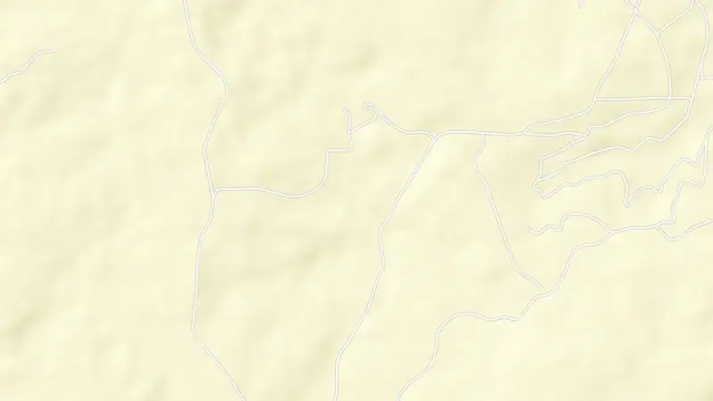 Road map of Nqadu Dam reservoir, Eastern Cape, South Africa