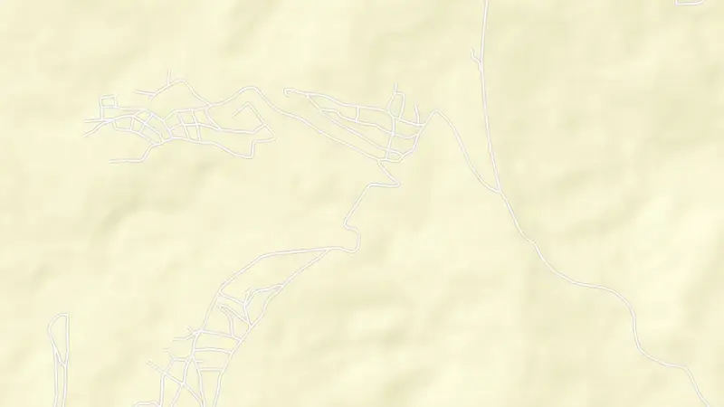 Road map of Ntenetyana Dam reservoir, Eastern Cape, South Africa